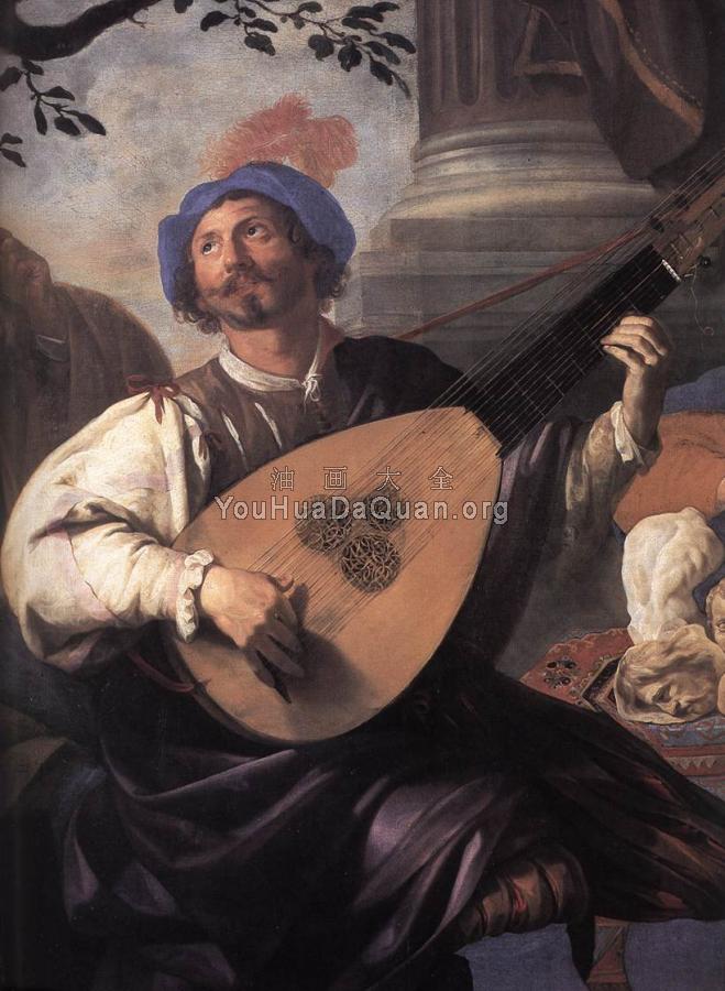 Allegory of the Five Senses detail - 特奥多尔·隆鲍茨